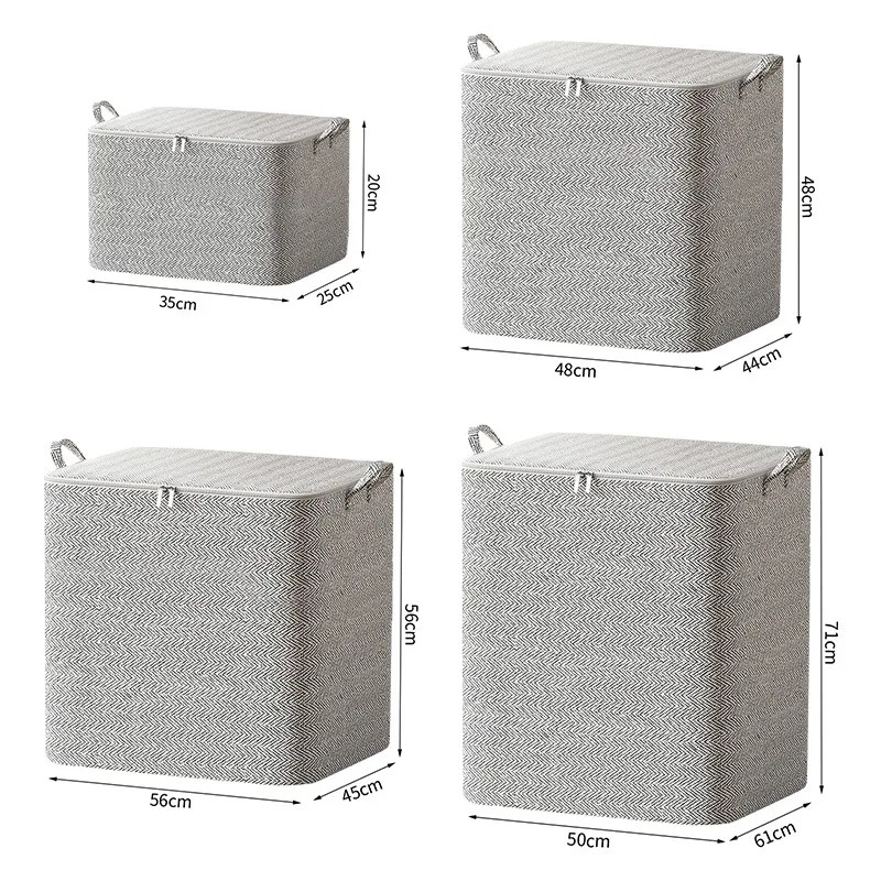 Segu tvertnes konteineri Auduma glabāšanas somas ar vākiem Houndstooth apģērbu organizētāji ar rokturi Skapis Skapis Vietas taupīšanas soma