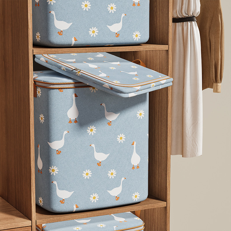 180/140/100l Összecsukható ruhatároló doboz Paplantakaró Játékok Válogatótáska Csomagcsomagoló Tasak Szekrény Szervező