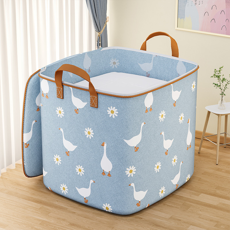 180/140/100l Összecsukható ruhatároló doboz Paplantakaró Játékok Válogatótáska Csomagcsomagoló Tasak Szekrény Szervező