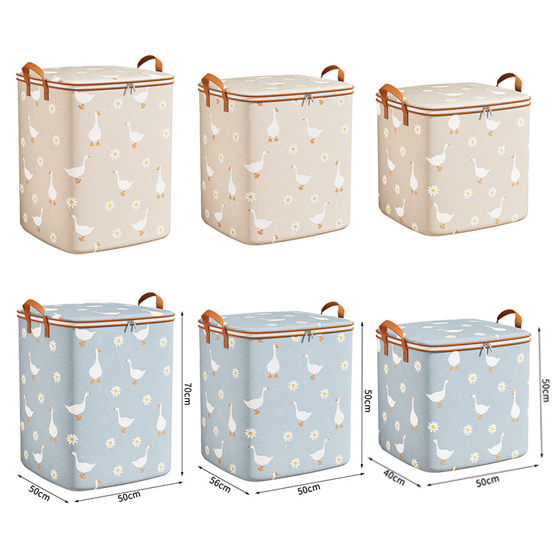 180/140/100l Összecsukható ruhatároló doboz Paplantakaró Játékok Válogatótáska Csomagcsomagoló Tasak Szekrény Szervező