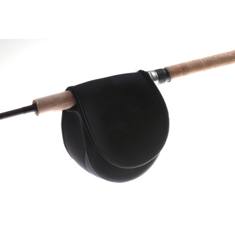 Pārnēsājamas makšķerēšanas spoles somas aizsargapvalks bungu/vērpšanas/plostu spoles makšķerēšanas maisiņa vāciņam Makšķerēšanas piederumu piederumi