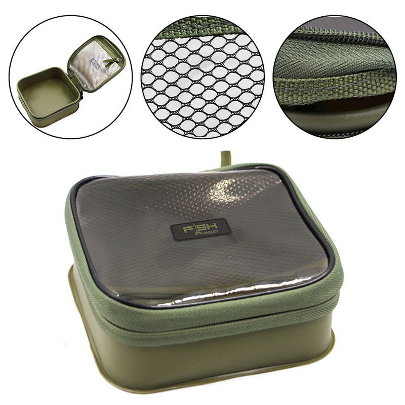 Nova torba za pohranu kante za pecanje, lagani pribor za pohranu ribolova šarana, podebljana EVA kanta, prijenosna torba za ribolov na otvorenom