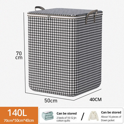 1 gab Futon glabāšanas soma, neaustie audumi, caurspīdīgs vizuālais logs segas uzglabāšanai, mājsaimniecības priekšmetu uzglabāšanas soma
