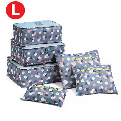 6gab Ceļojumu uzglabāšanas organizatora somas Pārnēsājamas ceļojumu čemodānu organizatora somas sievietēm Apģērbi Apavi Grims soma Bagāžas organizators