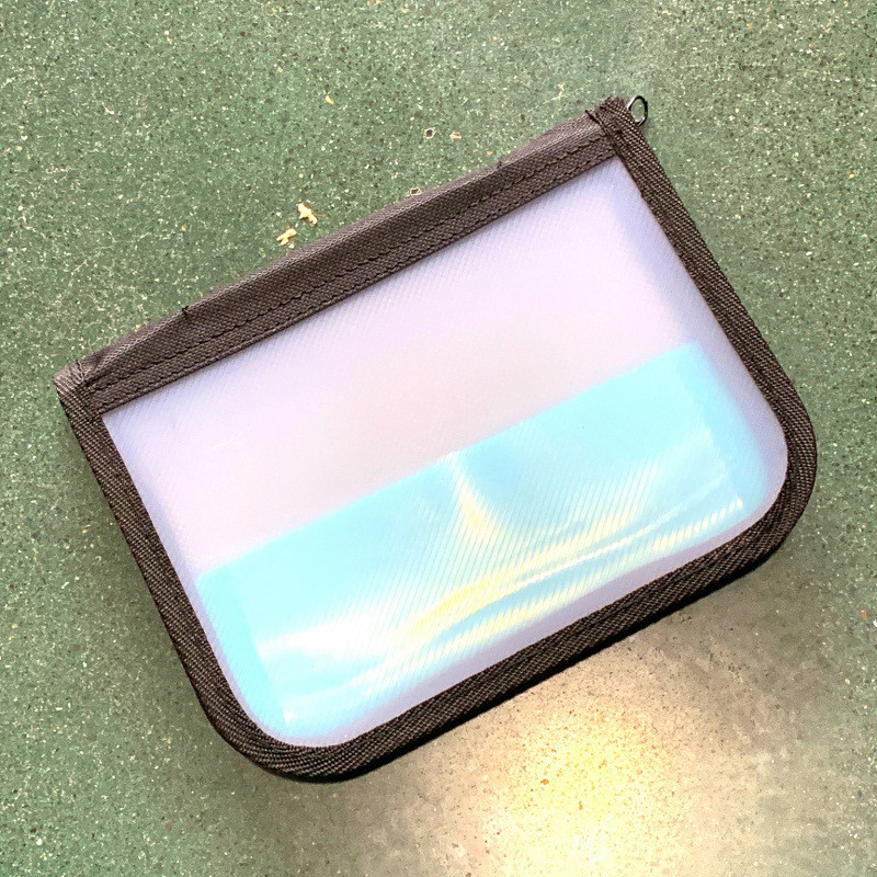 Plastična prozirna Visual Squid Jig Lure Kutija za pohranu udica s dvosmjernim patentnim zatvaračem torba za ribolov mamaca za pohranu lignji udica Lure