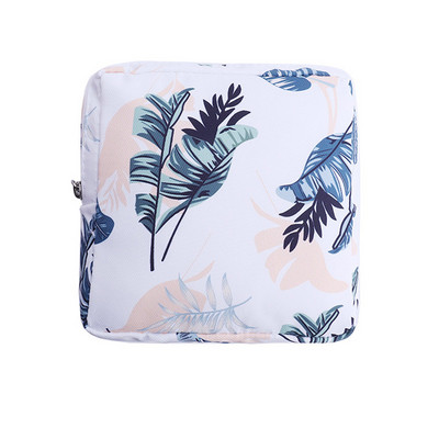 Sieviešu higiēnas salvešu tamponu uzglabāšanas soma Jauki higiēniskās paketes maisiņi Pārnēsājami kosmētikas lūpu krāsas atslēgas austiņu datu kabeļi