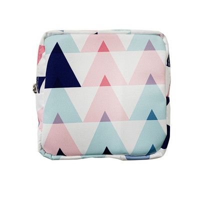 Sieviešu higiēnas salvešu tamponu uzglabāšanas soma Jauki higiēniskās paketes maisiņi Pārnēsājami kosmētikas lūpu krāsas atslēgas austiņu datu kabeļi