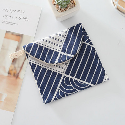 Sieviešu higiēnas salvešu tamponu uzglabāšanas soma Jauki higiēniskās paketes maisiņi Pārnēsājami kosmētikas lūpu krāsas atslēgas austiņu datu kabeļi