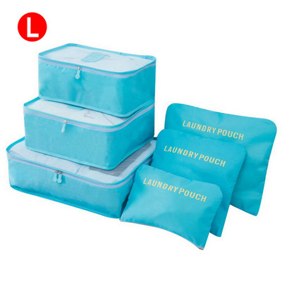 6kom putne torbe organizator prijenosni putni kovčeg organizator torbe za žene odjeća obuća makeup torba organizator prtljage