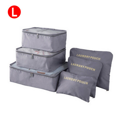 6kom putne torbe organizator prijenosni putni kovčeg organizator torbe za žene odjeća obuća makeup torba organizator prtljage