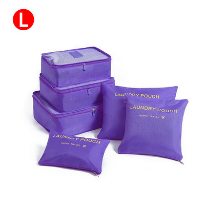 6kom putne torbe organizator prijenosni putni kovčeg organizator torbe za žene odjeća obuća makeup torba organizator prtljage