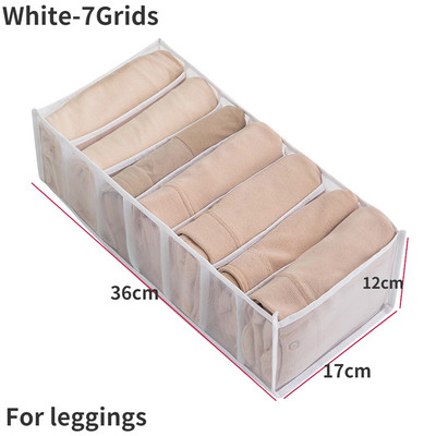 24 Režģa neaustas zeķes Biksītes Apakšveļas Uzglabāšanas Kaste Saliekamas Jostu Saites Organizatori Kaste Garderobes Skapja Dalītāju Kastes