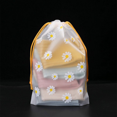 1 gab Auklas glabāšanas soma Ūdensizturīgs iepakojums Matēts Caurspīdīgs Mājsaimniecības Ceļojumu Apģērbs Garderobe Salokāma Organizācijas Soma