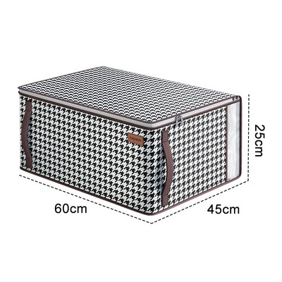 Salokāma segas uzglabāšanas kaste Putekļu necaurlaidīgi organizētāji Neausta drēbju skapja vietu ietaupa soma Māju pārvietojama gultas veļas kaste Ceļojumu uzglabāšana