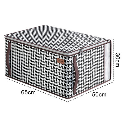 Salokāma segas uzglabāšanas kaste Putekļu necaurlaidīgi organizētāji Neausta drēbju skapja vietu ietaupa soma Māju pārvietojama gultas veļas kaste Ceļojumu uzglabāšana