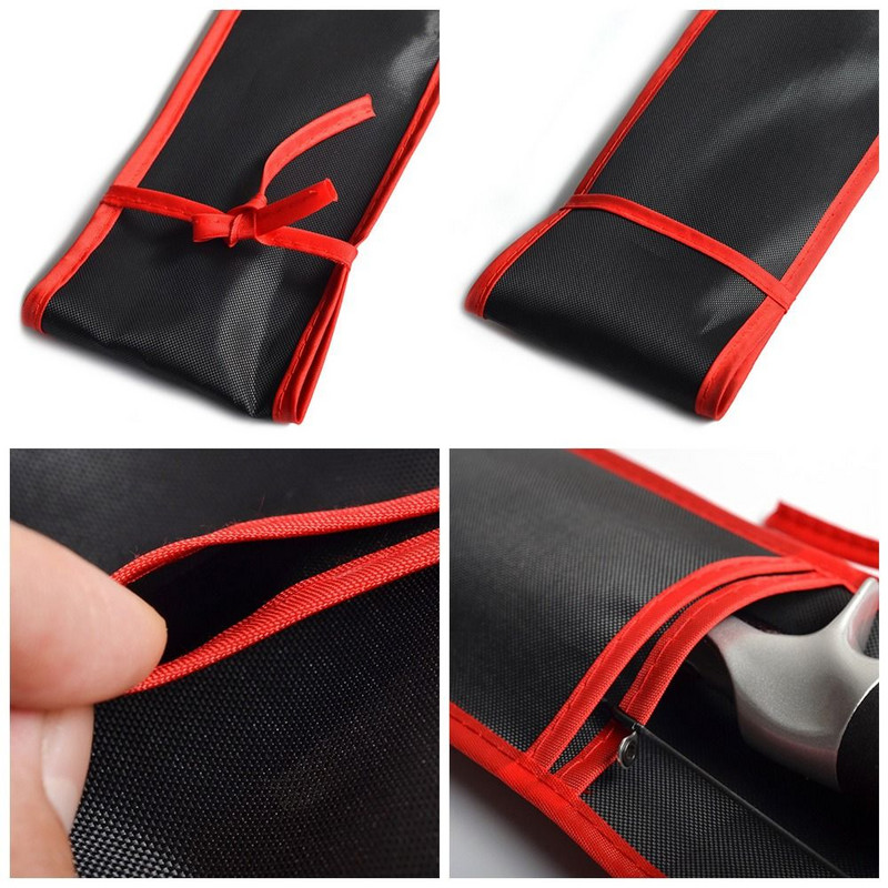 Daudzfunkcionāla makšķerēšanas piederumu uzglabāšanas soma Salokāma pārnēsājama liela ietilpība makšķeres soma Makšķerēšanas rīku piederumi