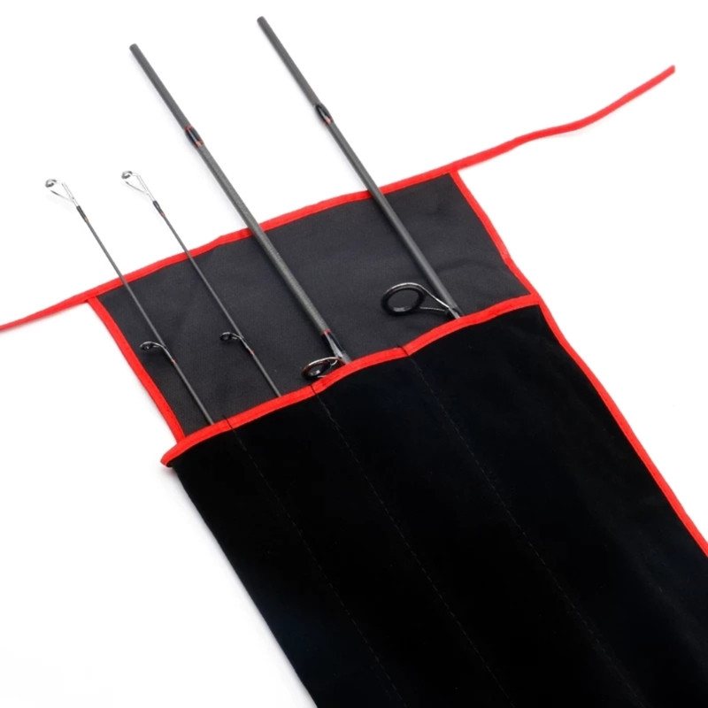 Makšķerēšanas stieņa uzglabāšanas soma Salokāma makšķeres soma Makšķerēšanas piederumu piederumu dāvana