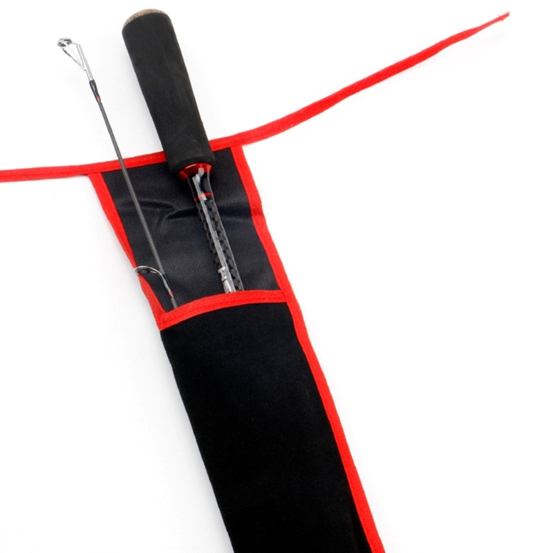 Makšķerēšanas stieņa uzglabāšanas soma Salokāma makšķeres soma Makšķerēšanas piederumu piederumu dāvana