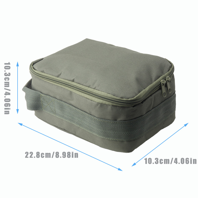 Žvejybos ritės laikymo krepšys Žvejybos reikmenų rinkinys, skirtas sukti žvejybos ritėms Žūklės reikmenų nešiojimo dėklas