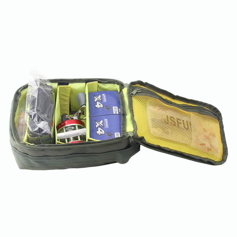 Žvejybos ritės laikymo krepšys Žvejybos reikmenų rinkinys, skirtas sukti žvejybos ritėms Žūklės reikmenų nešiojimo dėklas