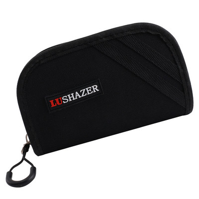 Pārnēsājams makšķerēšanas soma Lielas ietilpības audekls rāvējslēdzējs sequins karote lure ēsmas piederumu kaste Fishhooks rokas spinner āra uzglabāšanas futrālis