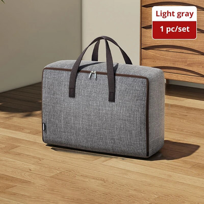 1gb mājsaimniecības Oksfordas apģērbu un segas glabāšanas soma Izturīga un ūdensnecaurlaidīga bagāžas soma Garderobes organizēšana un uzglabāšana