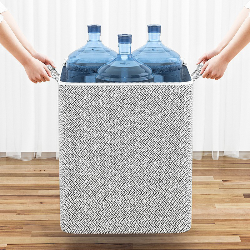 Háztartási nagy kapacitású tároló doboz Paplan tároló táska ruhák paplan tároló táska mozgó hálószoba rendszerezés tároló doboz 2024 új