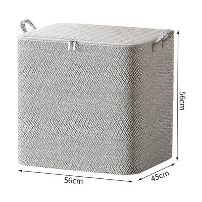 Органайзер за юргани Чанта за съхранение с дръжка Багаж за юргани за дрехи Влагоустойчива чанта за съхранение с капаци Органайзер с голяма вместимост