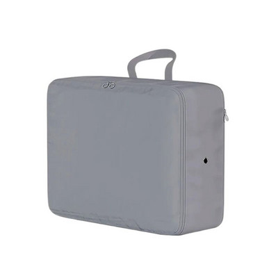 Poliestera dūnu jakas glabāšanas soma, salokāma ar rokturi, jakas glabāšanas soma Lielas ietilpības saspiesta ceļojumu drēbju soma