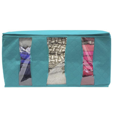 Lielas ietilpības uzglabāšanas somas Lielas segas, apģērbu organizēšana un glabāšanas konteineri segām, gultas piederumiem, salokāms organizators