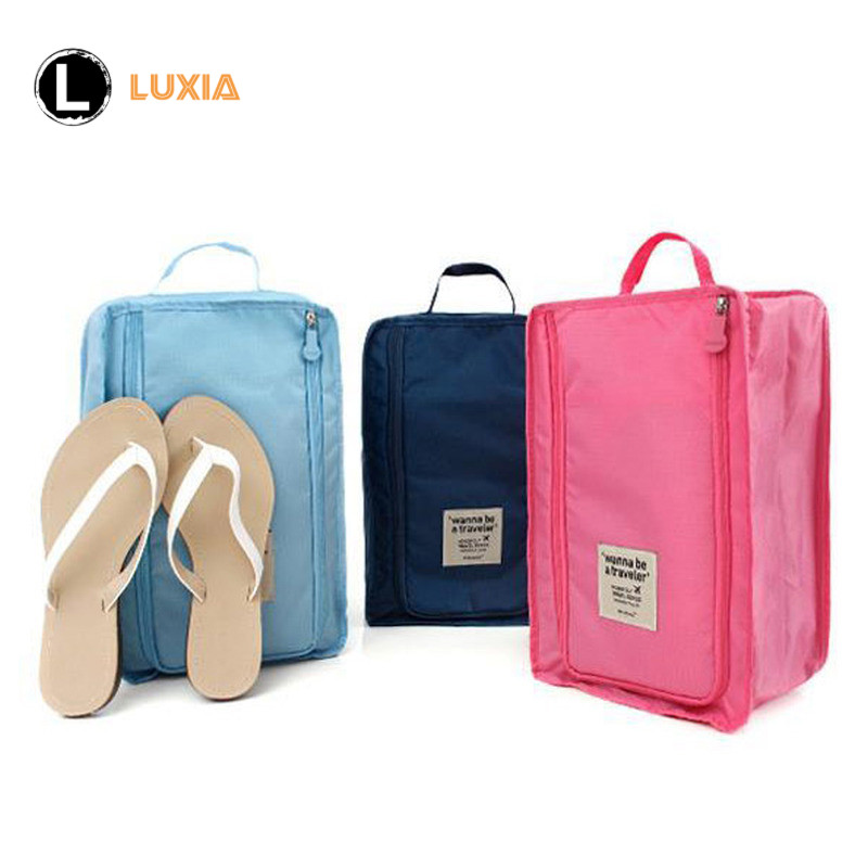 Otporan na prašinu Oxford Prijenosna torba za pohranu sklopivih cipela Putna torbica Torbica s patentnim zatvaračem Vodootporna torbica za organizatore Organizator za cipele donje rublje