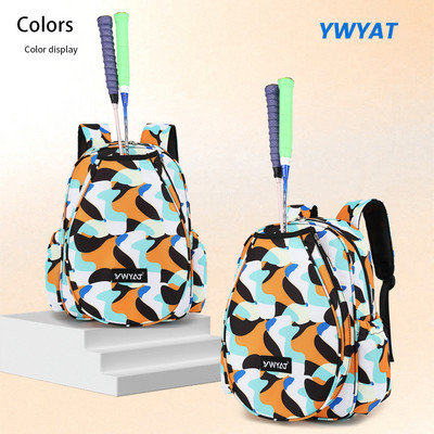 Badmintona mugursoma ar apavu nodalījumu Liela ietilpība sievietēm Vīriešu daudzfunkcionāla ceļojumu sporta zāle sporta tenisa rakešu somas