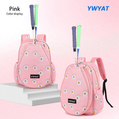 Badmintona mugursoma ar apavu nodalījumu Liela ietilpība sievietēm Vīriešu daudzfunkcionāla ceļojumu sporta zāle sporta tenisa rakešu somas