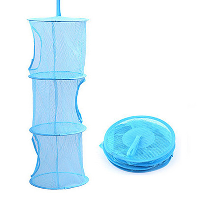 Rippuv hingav rippkott pesu hoiukoht Rippkorv võrkkangas Art Kokkupandav kuivatuskorvi suurus ca