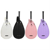 Ühe õla tennise kott Tennise aksessuaarid Suure mahutavusega puhast värvi sulgpallikott Ilu Crossbody Tennis Crossbody kott noortele