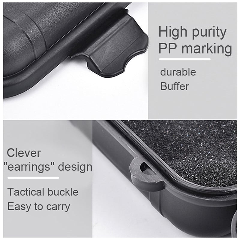 Cutie de scule Sigilată Hard Carry Echipament de siguranță Valisă de scule Cutie rezistentă la șocuri cu burete