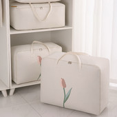 Oxford tárolótáska nagy vastag ruha rendszerező vízálló steppelt takaró paplan tároló táskák szekrény gardrób szervező