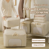 Oxford Összecsukható Tárolótáskák Takarók Paplanok Steppelt táska Ruhásszekrény Rendező Nagy Bolsas Almacenaje Ropa Rangement Vetements