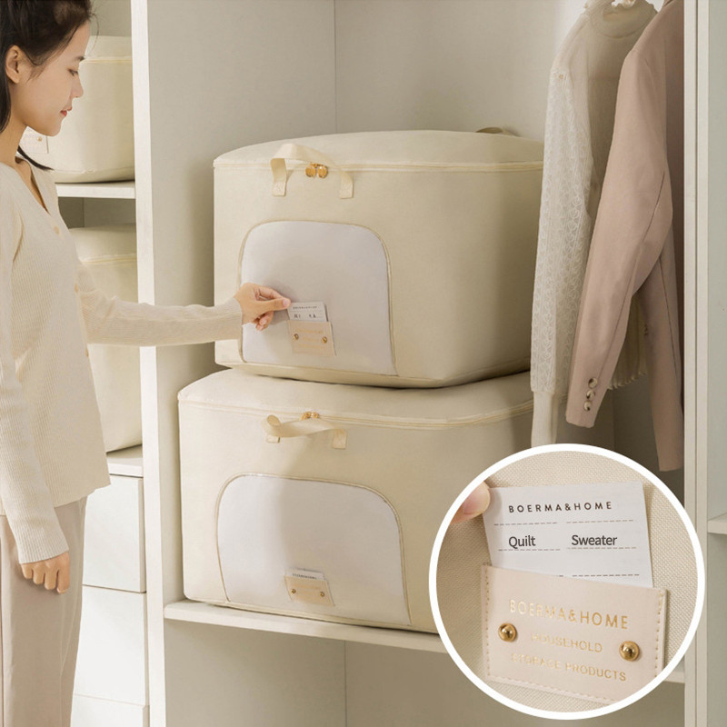 Oxford Összecsukható Tárolótáskák Takarók Paplanok Steppelt táska Ruhásszekrény Rendező Nagy Bolsas Almacenaje Ropa Rangement Vetements