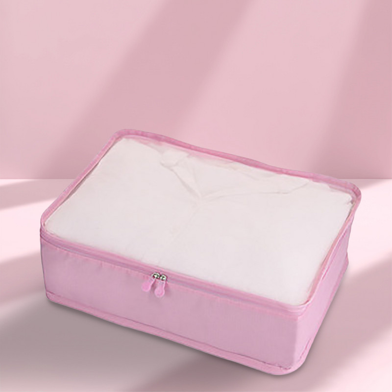 Ceļojumu uzglabāšanas soma komplekts drēbēm Kārtīgs organizators garderobes skapis čemodāns maisiņš Ceļojumu organizators soma futrālis apavi Iepakojums kubs soma P5