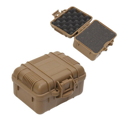 Plastikinė maža įrankių dėžė vandeniui atsparus dėklas įrankių dėžė Organizatoriaus dėžutė, atspari smūgiams instrumentų dėžė Pelican kieto dėklo įrankių laikymo dėžutė