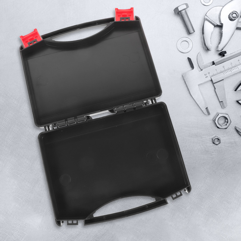 Mazs ciets futrālis ar putuplasta korpusu Lieljaudas instrumentu kastes instrumentu uzglabāšanas kaste