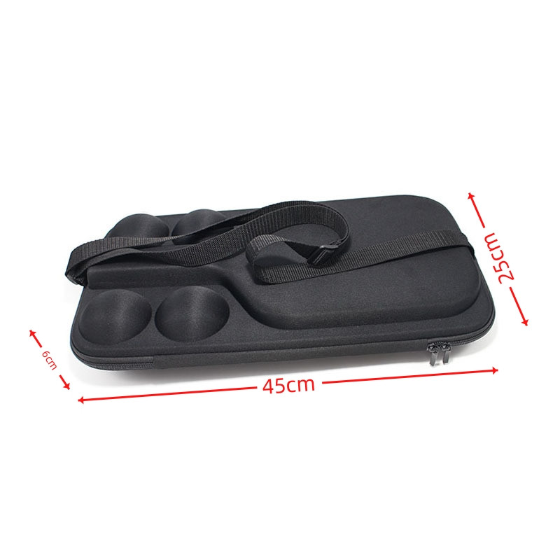 EVA piklebola rakešu glabāšanas soma tenisa lāpstiņām galda tenisa airu pārsegs satur 2 lāpstiņas un 4 bumbas pieaugušajiem un bērniem