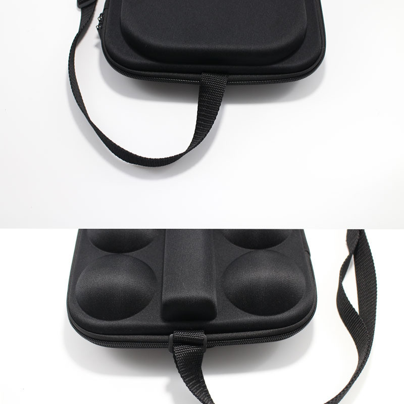 EVA piklebola rakešu glabāšanas soma tenisa lāpstiņām galda tenisa airu pārsegs satur 2 lāpstiņas un 4 bumbas pieaugušajiem un bērniem