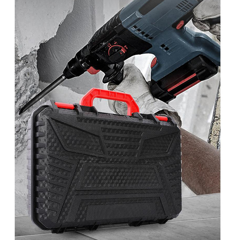 Mašīnas futrālis elektroinstrumentiem Tēva diena Dāvana Instrumentu transportēšana ar roktura glabāšanas futrāli Aparatūras instrumenti Cietais ceļojumu futrālis