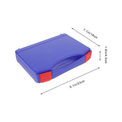 Mala tvrda torbica s pjenastom plastičnom torbicom Škrinja za teške uvjete rada Škrinja za alate Kutija za pohranu Univerzalna prijenosna torbica za alate Prtljaga za prijenosno računalo