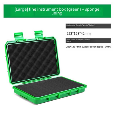 Vodootporni zatvoreni dijelovi malih preciznih instrumenata Kutija za pohranu alata Sigurnosna zaštitna kutija Kutija za alat male veličine