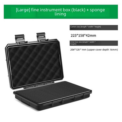 Vodootporni zatvoreni dijelovi malih preciznih instrumenata Kutija za pohranu alata Sigurnosna zaštitna kutija Kutija za alat male veličine