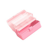 Pārnēsājama glabāšanas kastes instrumentu kaste ar roktura daudzfunkcionālu salocīšanu mākslas amatniecībai