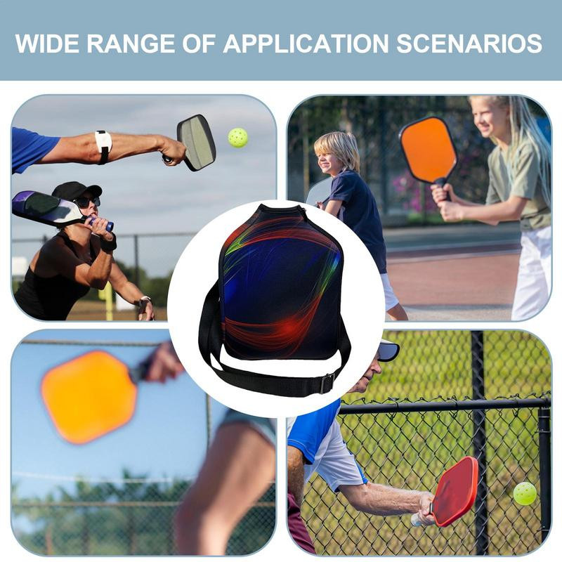 Teniss Crossbody Soma Sporta Tenisa Mugursoma Tenisa Paddle Skvoša Slinga Somas Crossbody Tenisa Soma Sporta Mugursoma Viegla